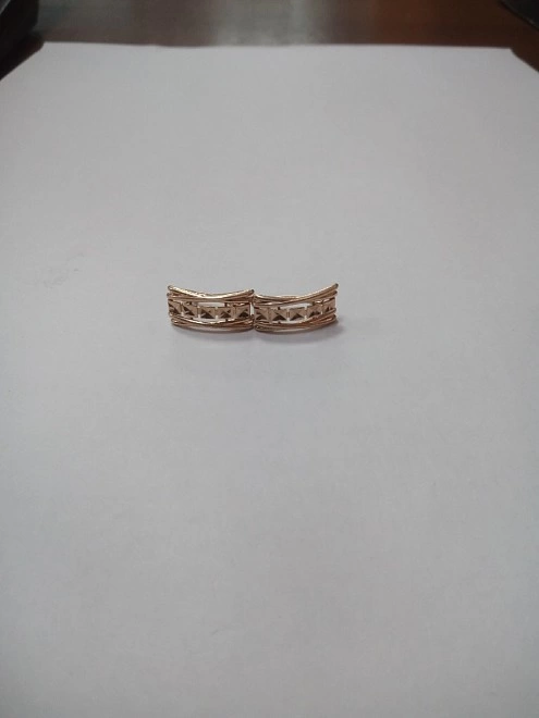 Серьги  585 проба 2.67 гр Ф.М.