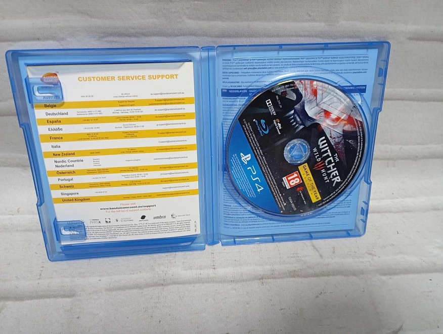 Диск для PS 4 The Witcher 3: Wild Hunt – Game Of The Year Editio