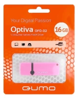 USB Flash Drive QUMO 16GB Optiva (pink) OFD-02