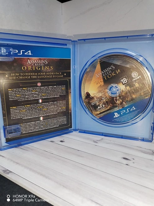 Диск для PS PS4 Assassins creed 