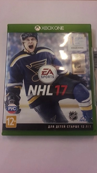 Диск для X-Box ONE Microsoft Xbox NHL 17