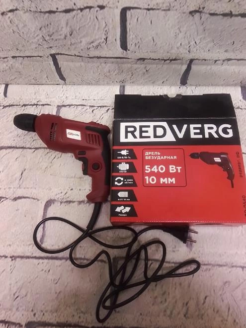 Электродрель RedVerg  RD-D540
