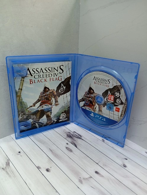 Диск для PS PS4 Assassin’s Creed IV: Black Flag