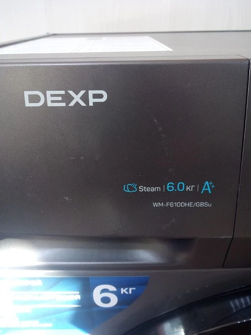 Стиральная машина Dexp WM-F610DHE/GBSu