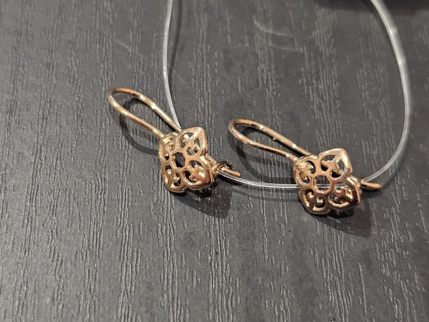 Серьги золотые  585 проба 1,46гр (ФМ)