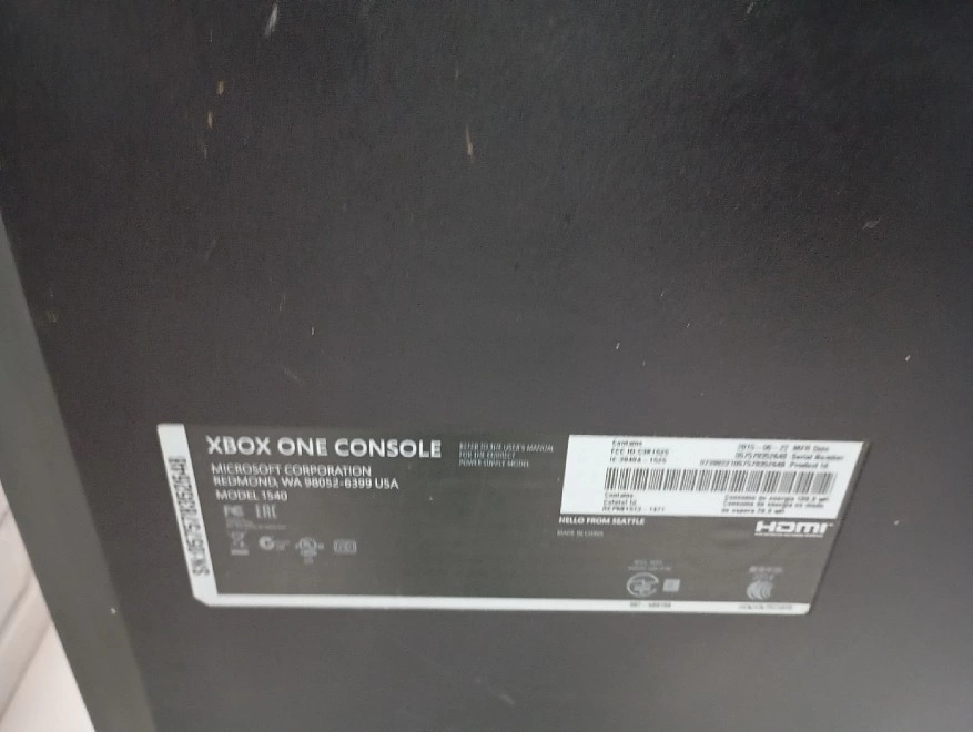 Игровая приставка X-Box One Microsoft Xbox One  500 GB, Black,