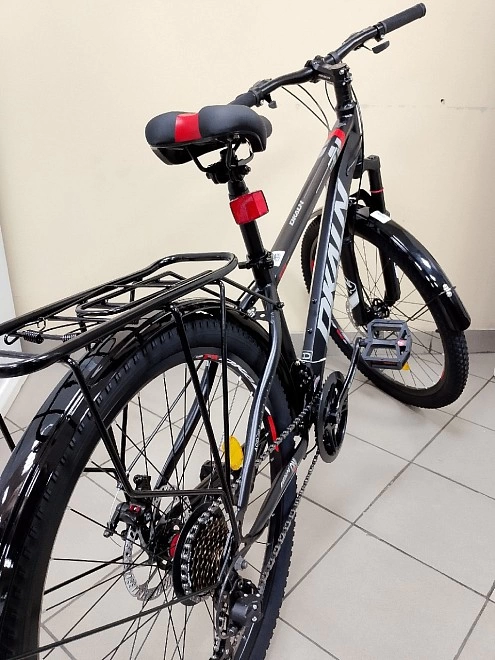 Велосипед BICYCLES  DKALN-26-619PRO Красно-черный  ФМ