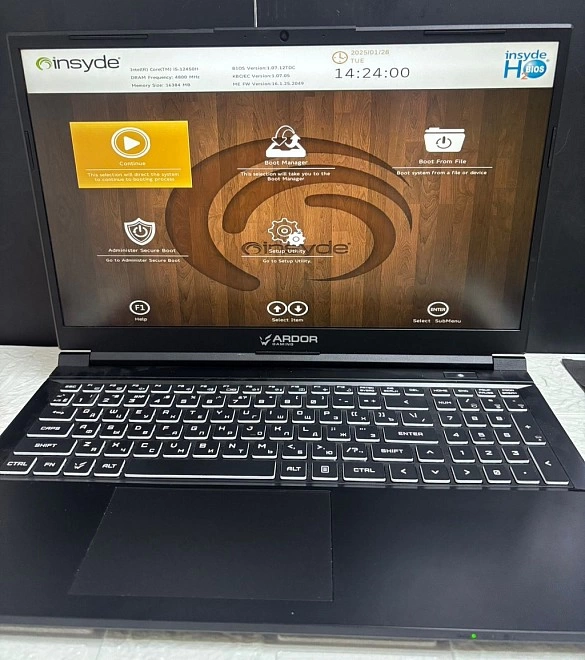 Ноутбук Ardor Gaming IntelCorei512450H/2GHZ/16GB/512GB/GeForceRTX4050