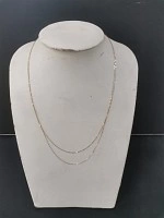 Колье золотое 585пр.0,56гр.45см.