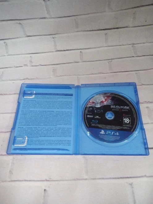 Диск для PS4 PlayStation 4 Ведьмак 3
