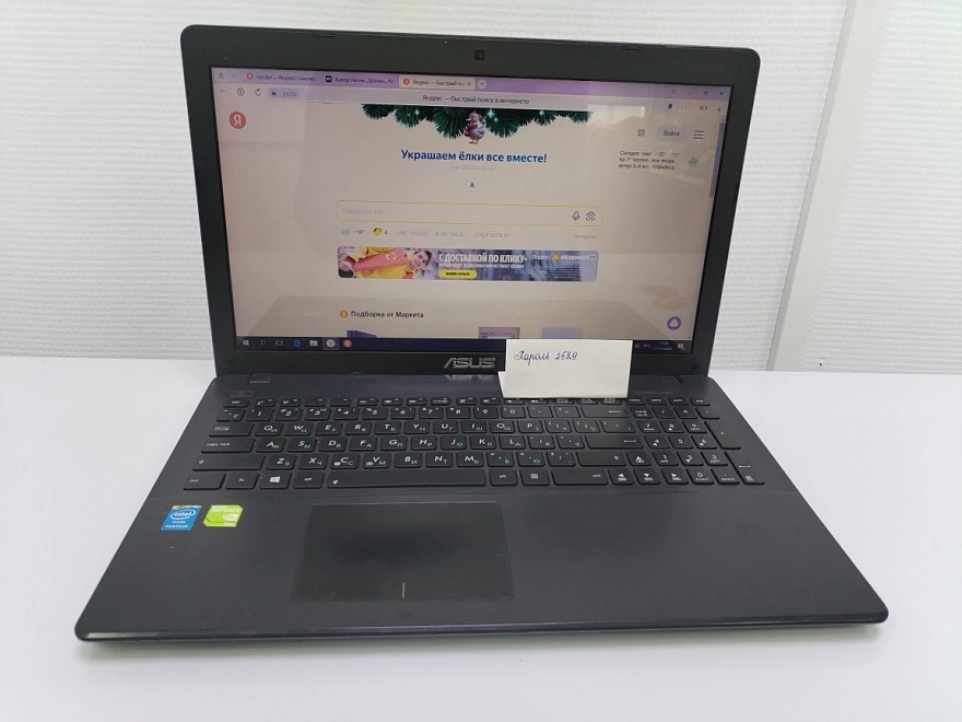Ноутбук ASUS INTEL Pentium 2117U/8GB /500GB/GeForce GT 710M 