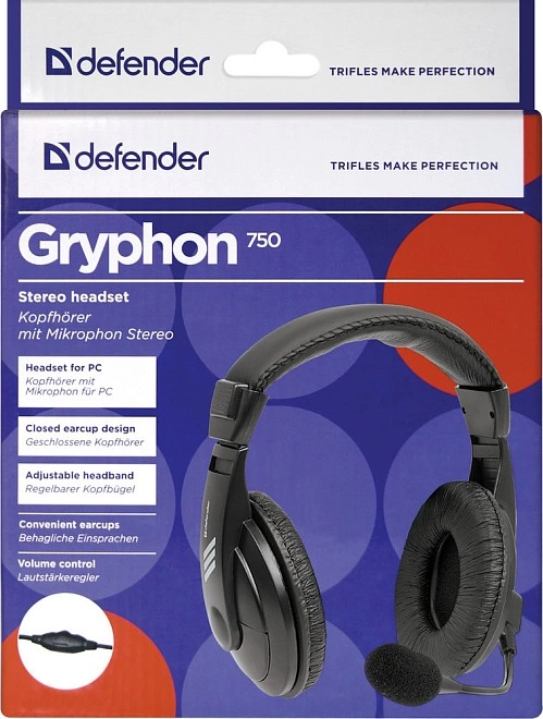 Наушники Defender Gryphon HN750 