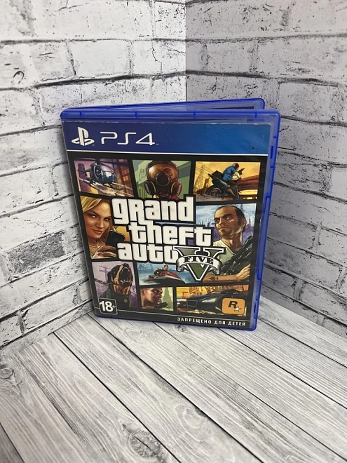 Диск для PS 4 Sony Grand Theft Auto 5 GTA V 