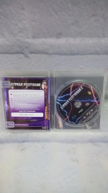 Диск для PS Sony PlayStation 3 Дурная репутация 2