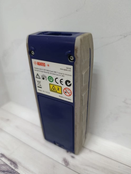 Лазерный дальномер (рулетка) agatec DM100