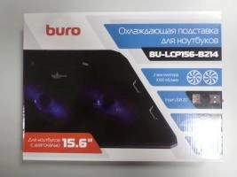 Охлаждающая подставка для ноутбука Buro BU-LCP156-B114