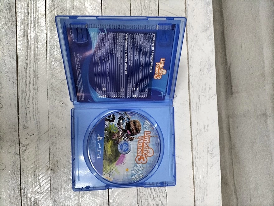 Диск для PS4 PlayStation 4 LittleBigPlanet3