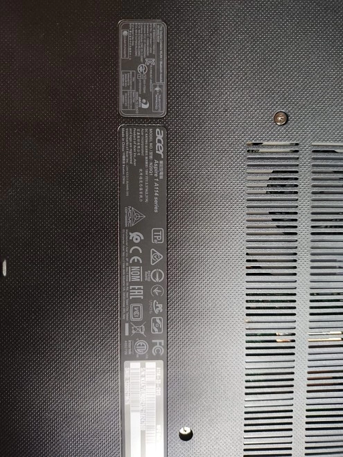 Ноутбук Acer Aspire1A114N20Q1/Intel(R)Celeron(R)N4500/1.10GHz
