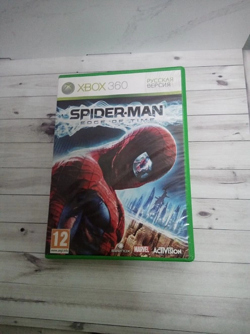 Диск для X-Box  Spider-Man: Edge of Time