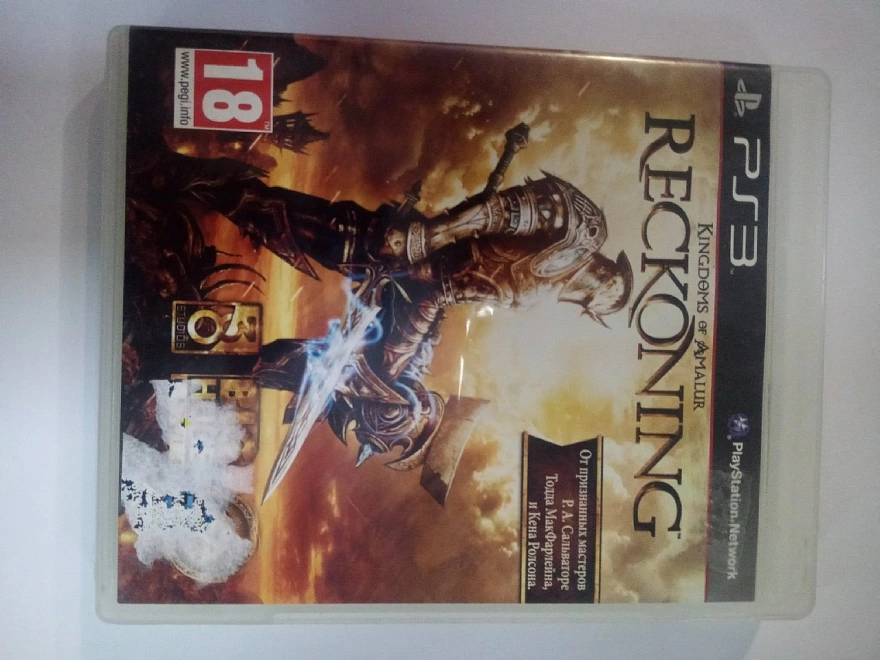 Диск для PS III  RECKONING