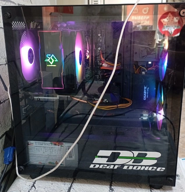 Системный блок DB i5-7400 3.0GHx/16Gb/SSD110Gb/ GeF GTX 1060 3Gb