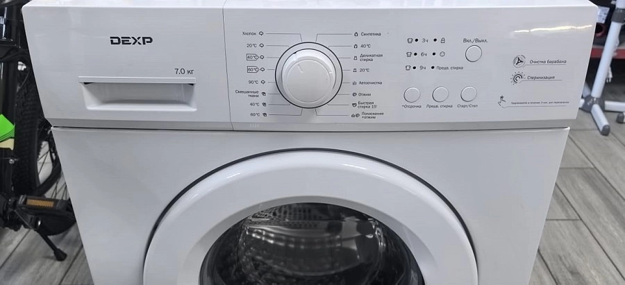 Стиральная машина Dexp WM-F710NSH/WW 7кг.