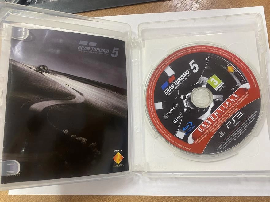 Диск для PS III Sony Gran Turismo  the real Driving Simulator 5