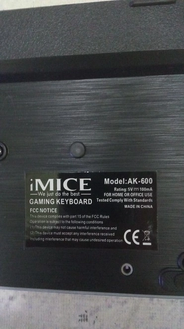 Клавиатура iMICE AK-600