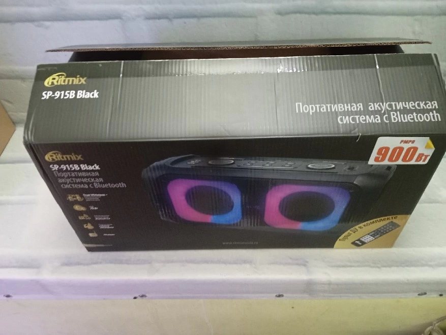 Портативная акустика Ritmix SP-915B