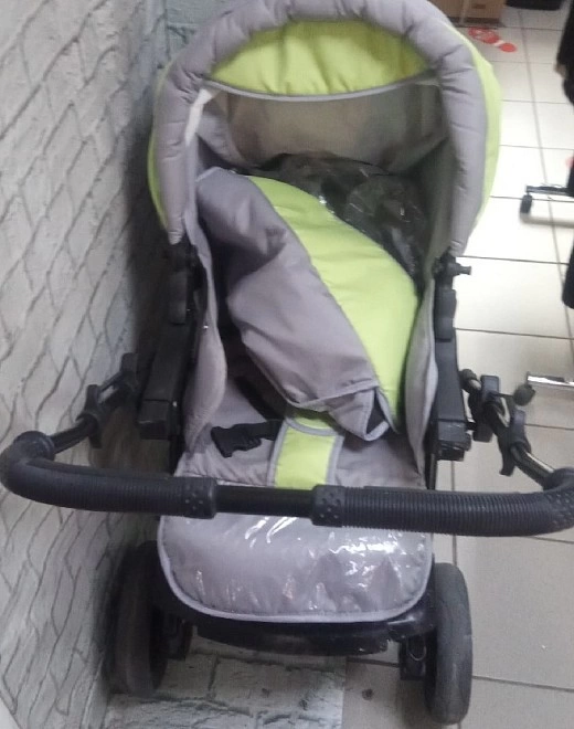 Коляска детская Babyton Melly Grey-Green