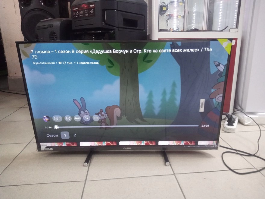 Телевизор Digma DM-LED32SBB33