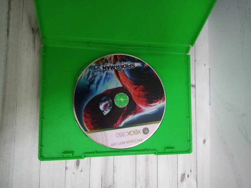 Диск для X-Box  Spider-Man: Edge of Time