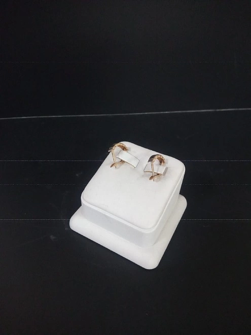 Серьги золотые 585пр 1,355гр ФМ