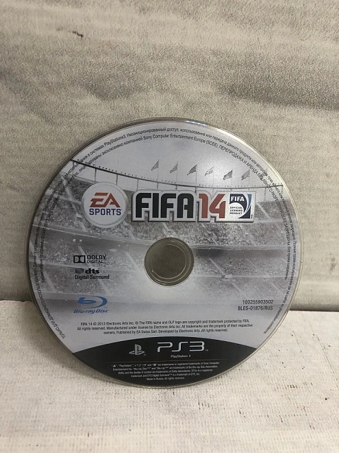 Диск для приставки PS3 Fifa 14
