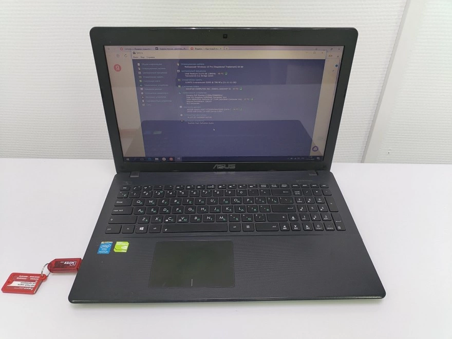 Ноутбук ASUS INTEL Pentium 2117U/8GB /500GB/GeForce GT 710M 