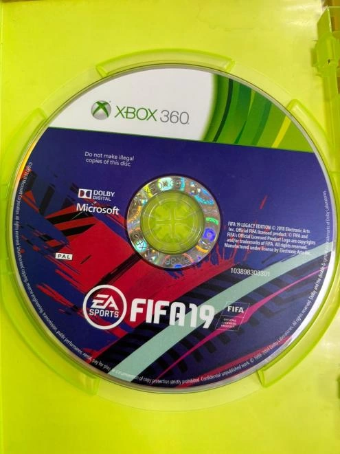 Диск для X-Box XBox 360 FIFA19