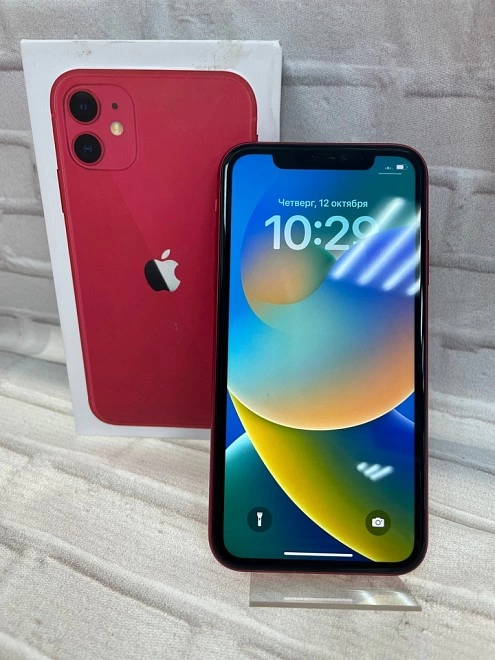 Смартфон Apple iPhone 11 64 ГБ красный