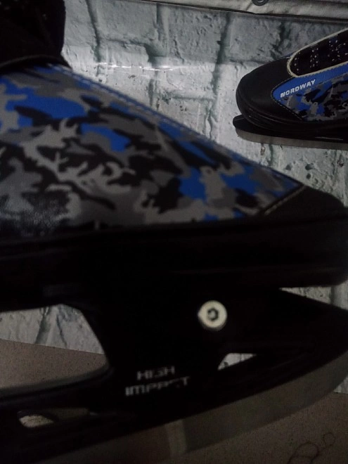 Коньки Nordway Click Boy Kids' Ice Skates, цвет: черный. A20ENDIH