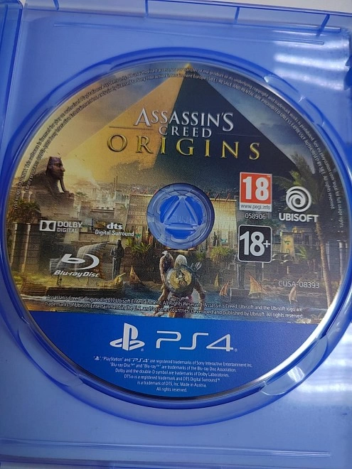 Диск для приставки PlayStation 4 Assassins Creed Origins