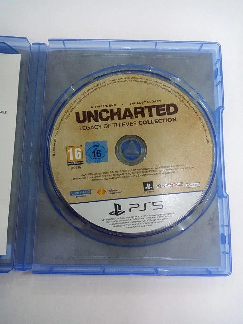 Диск для PS Sony Uncharted: Legacy of Thieves Collection