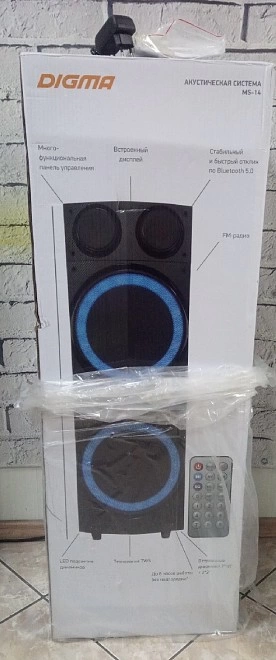 Акустическая система 1.0 Digma MS-14