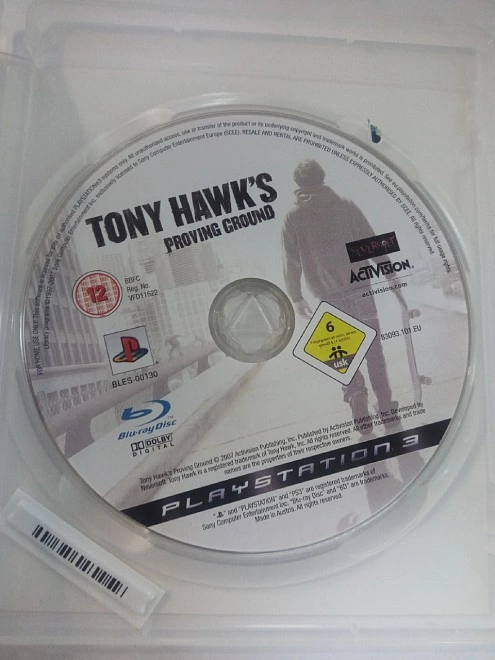Диск для PS III  TONY HAWK'S PROVING GROUND
