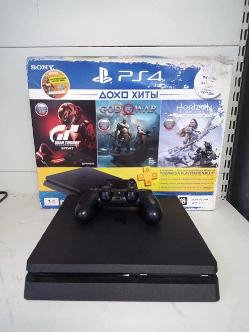 Игровая приставка PS4 Sony PlayStation 4 Slim 1TB