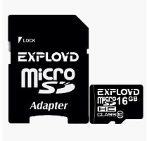 Карта памяти micro-SD Exployd 16GB