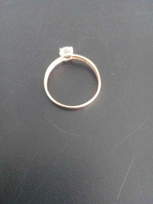 Кольцо золотое с камнями   585пр,1,1 гр,18р-р (ФМ)