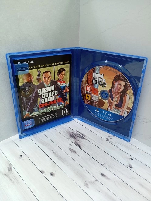 Диск для PS PS4 Grand Theft Auto V