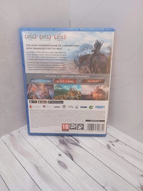 Диск для PS PS5 The Witcher 3: Wild Hunt – Complete Edition