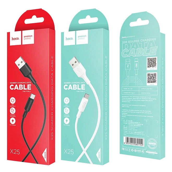 USB кабель Hoco X109 1m 2.4A [MicroUSB]