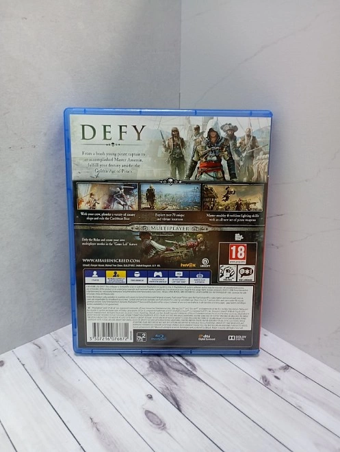 Диск для PS PS4 Assassin’s Creed IV: Black Flag