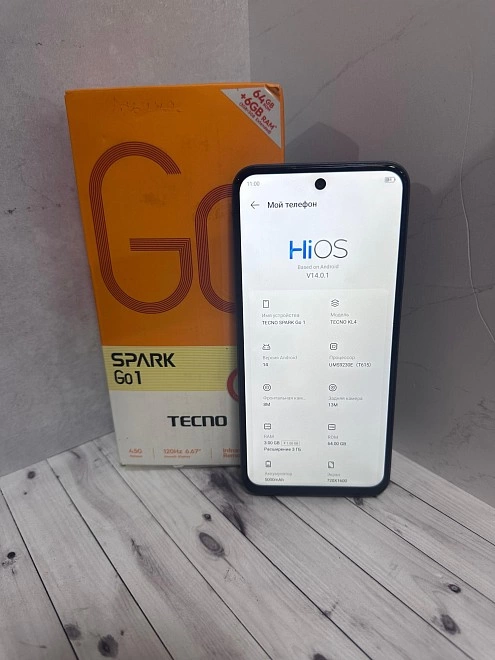 Смартфон TECNO SPARK GO1